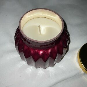 Volcano Elegant Burgundy Candle Holder